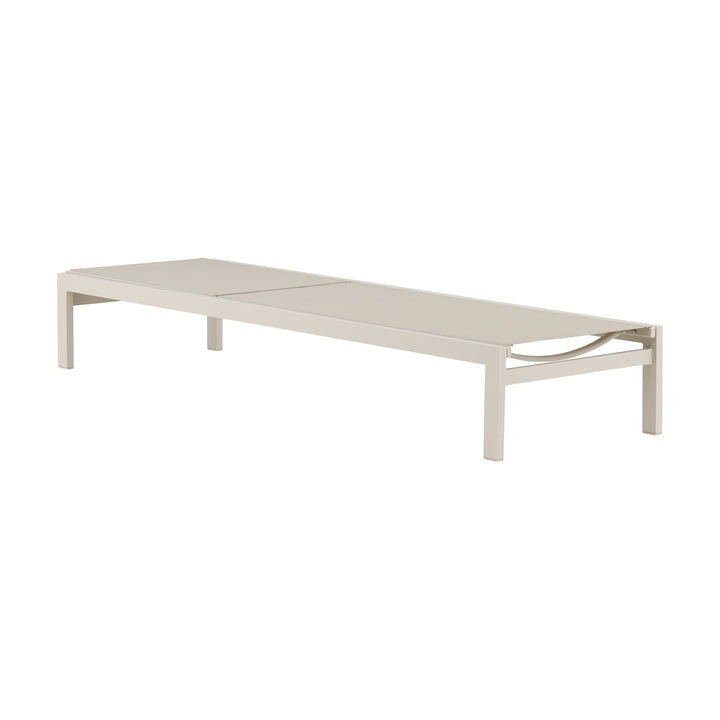 Venture Design Copacabana solseng i sand aluminium med beige tekstilduk