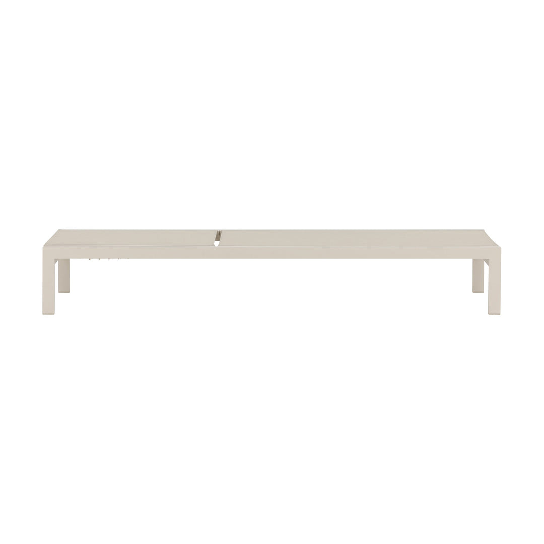 Venture Design Copacabana solseng i sand aluminium, sett rett forfra
