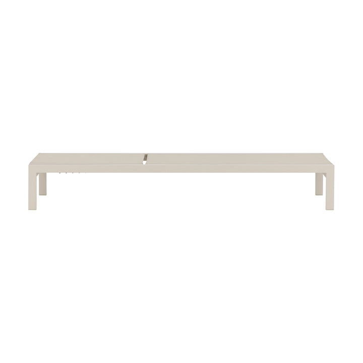 Venture Design Copacabana solseng i sand aluminium, sett rett forfra