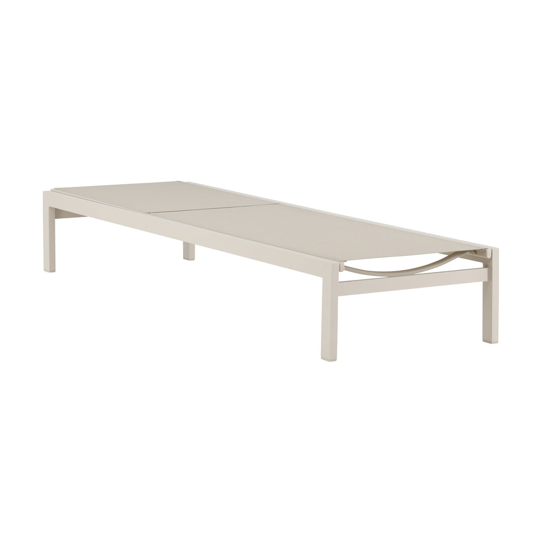 Venture Design Copacabana solseng i sand aluminium med beige meshsete