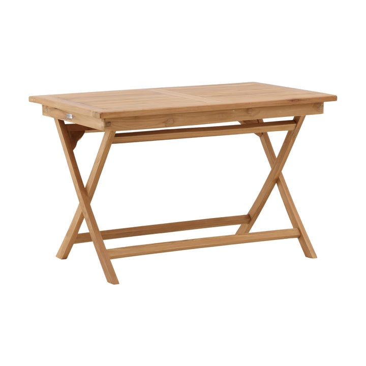 Venture Design Kenya spisebord i natur teak, sammenleggbart klappbord