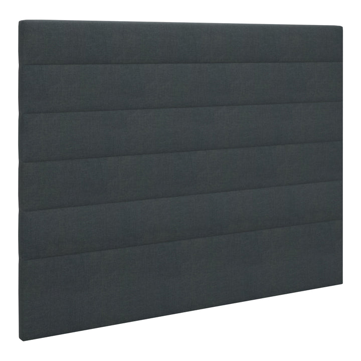 Wonderland Row sengegavl i lys grå med horisontale striper