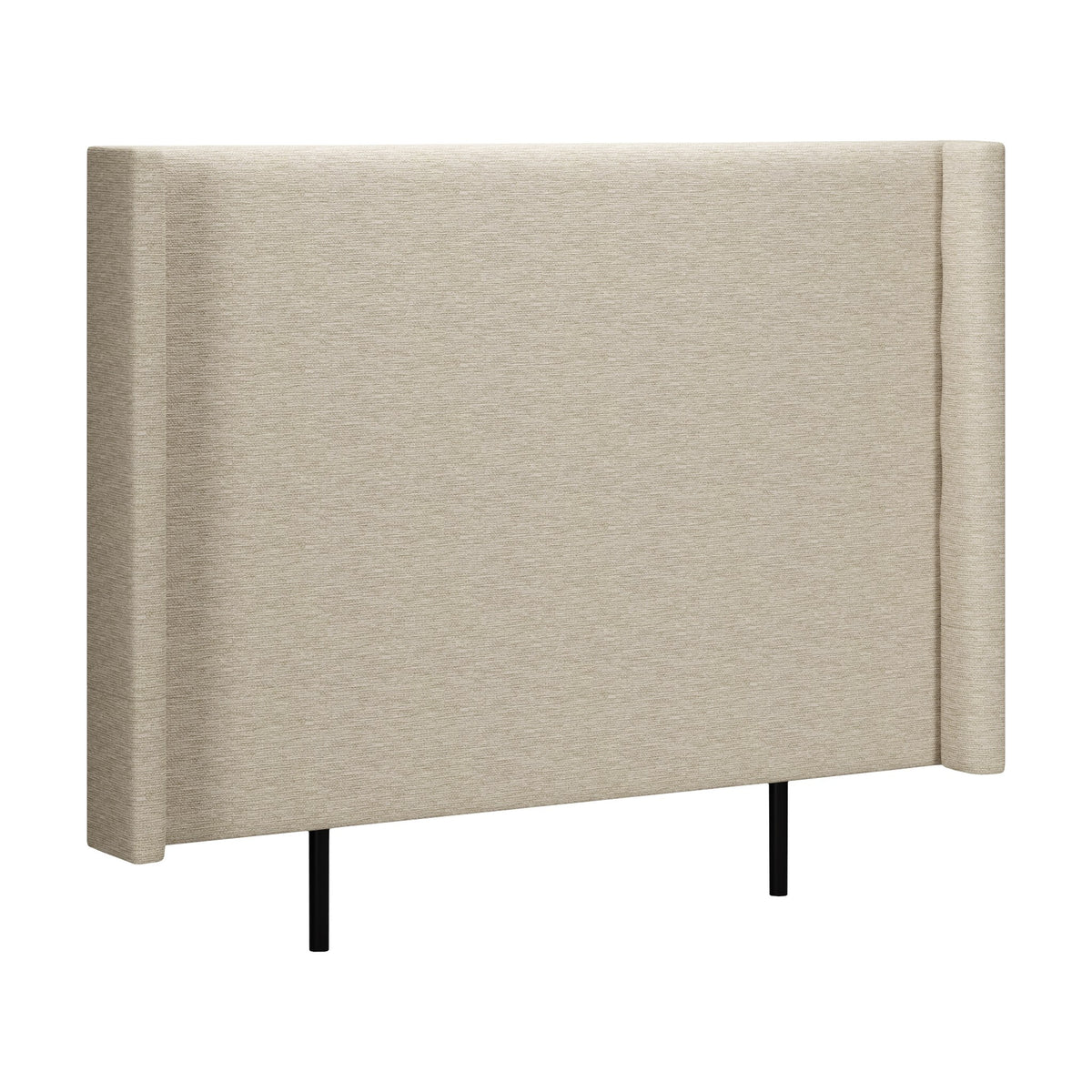 Wonderland Wing sengegavl i beige stoff
