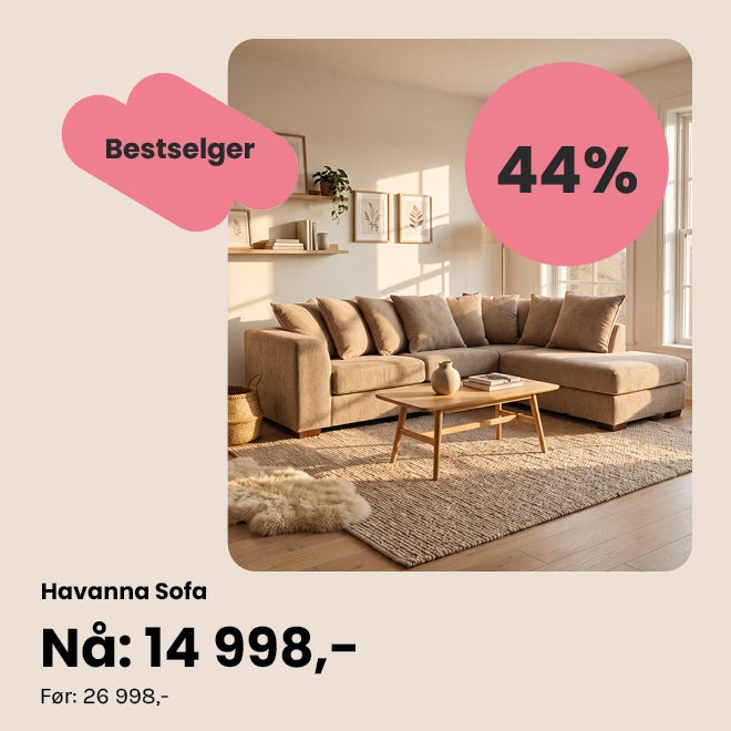 Havanna hjørnesofa