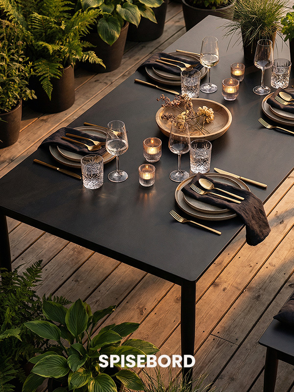 Spisebord med rask levering