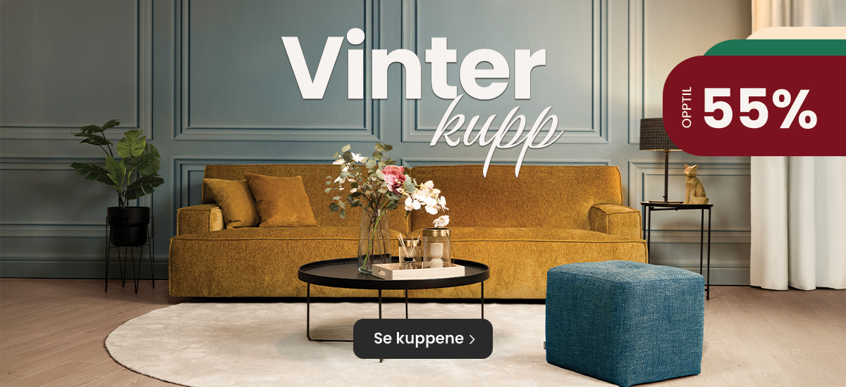 Vinterkupp med opptil 55% rabatt