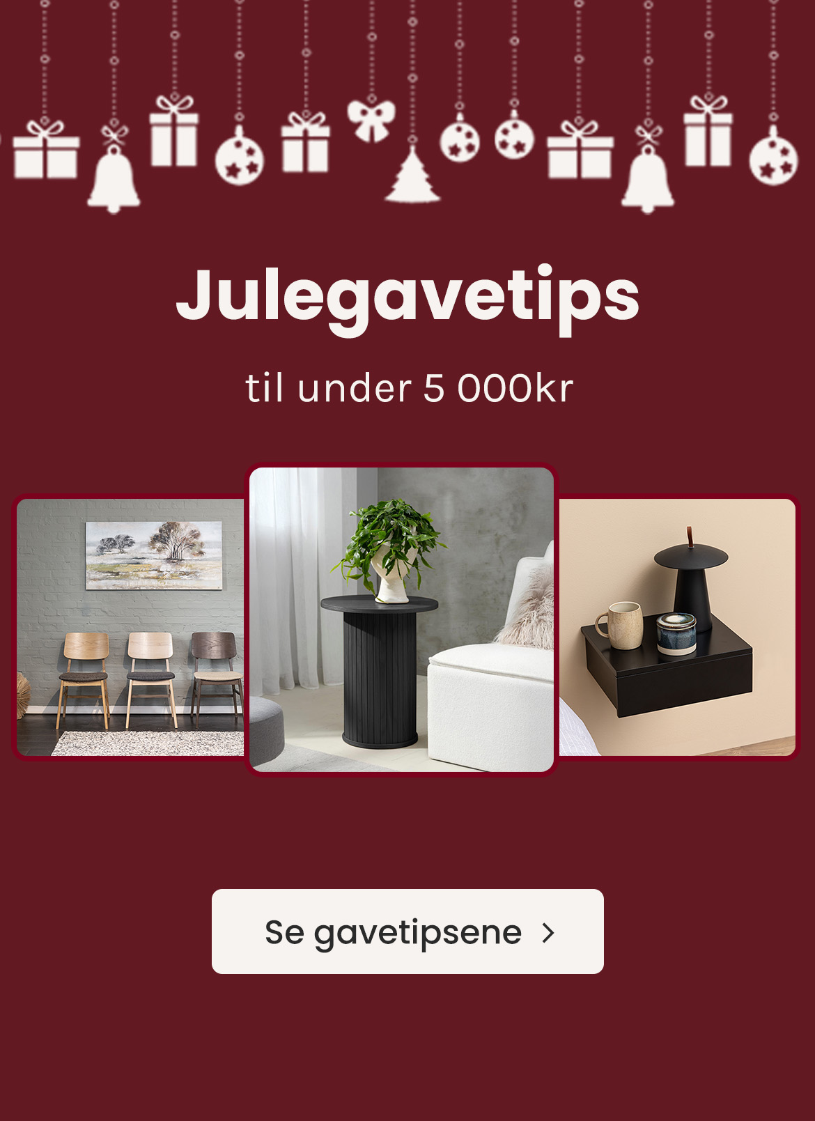 Julegavetips under 5000 kr