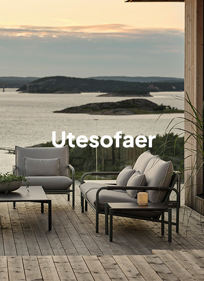 Utesofaer til ditt uteområde