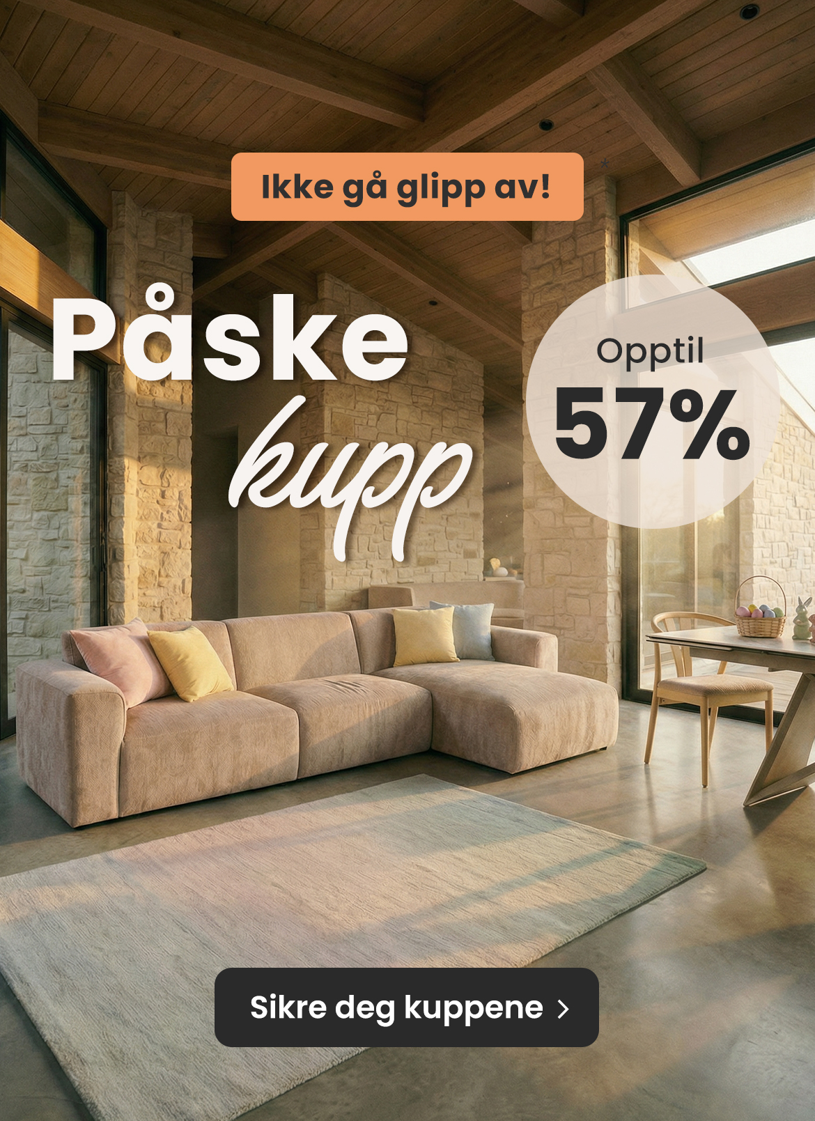 Påskekupp - Få dager igjen