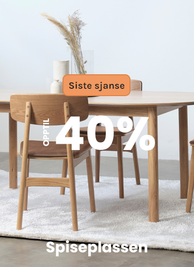 Spisebord med store rabatter