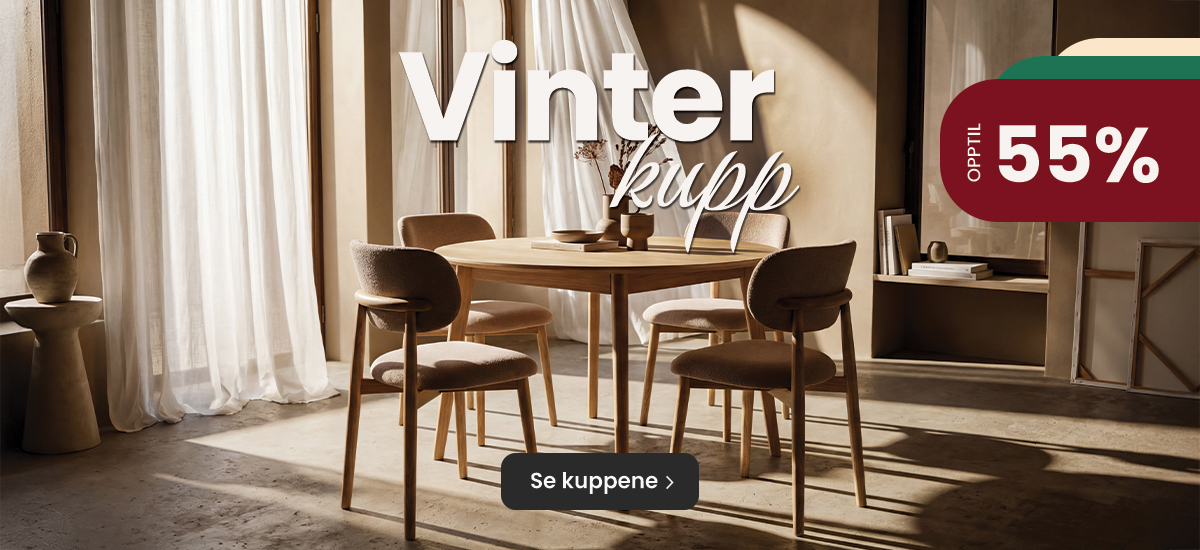 Vinterkupp med opptil 55% rabatt