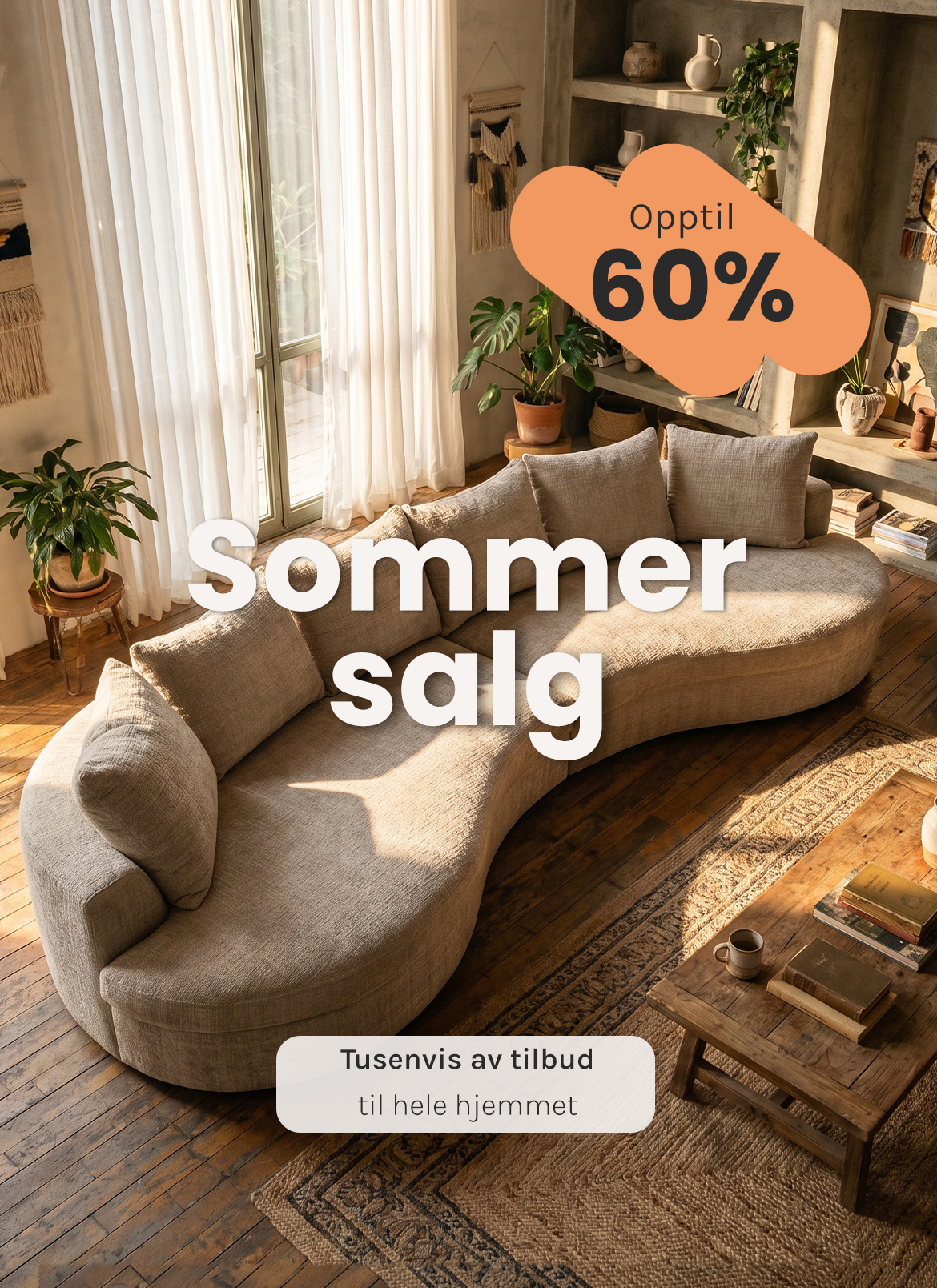 Sommersalg - Opptil 60% rabatt
