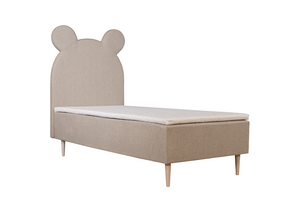 Asleep Teddy Rammemadrass Med Sengegavl