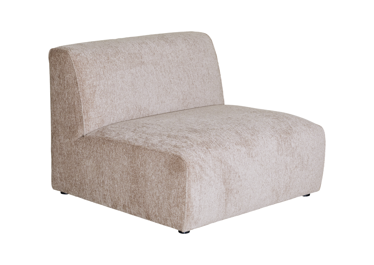 Como Modulsofa Oppsett | 1,5-seter 900 Heltrukket | Raven Taupe | A-Møbler