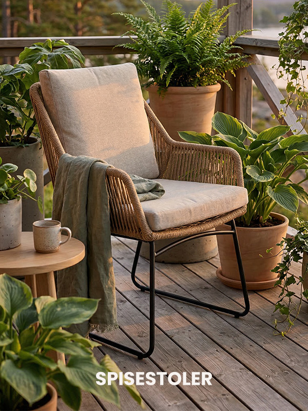 Spisestoler på lager