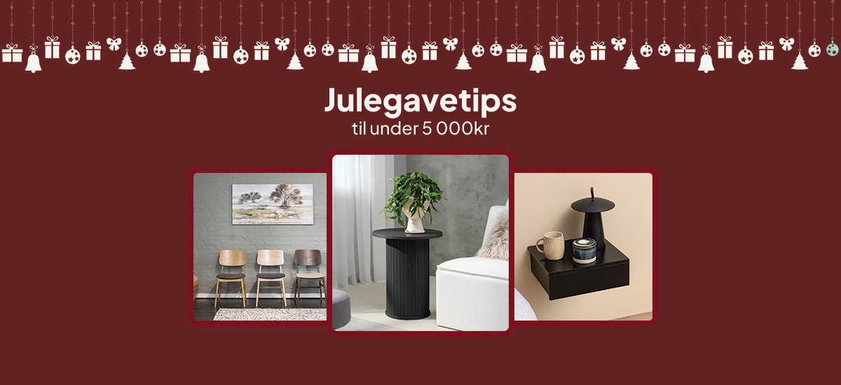 Kjøp julegaver til under 5000 kroner