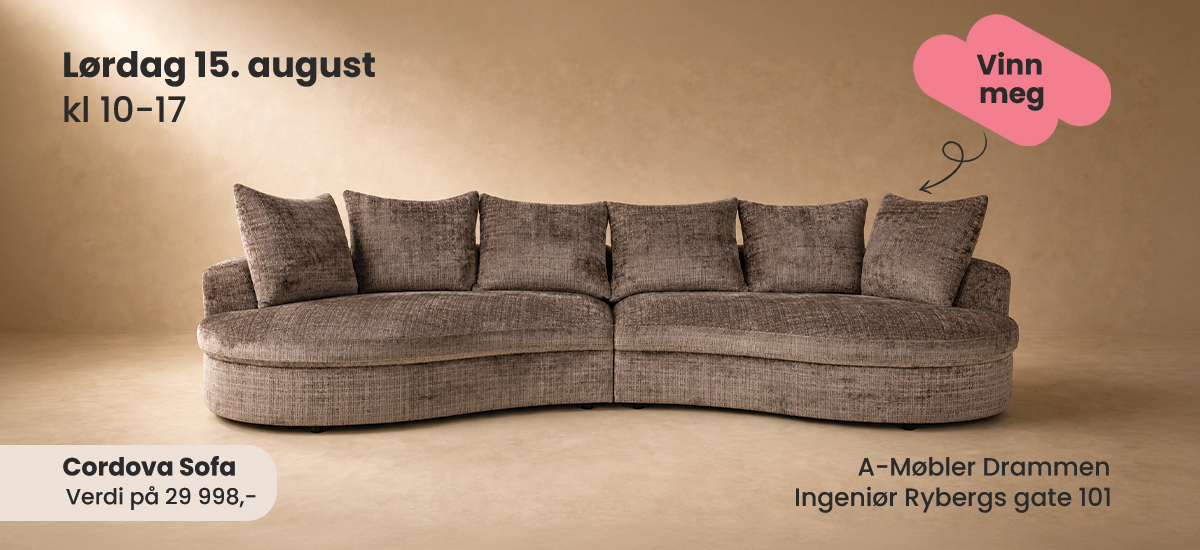 Giveaway på en Cordova Sofa