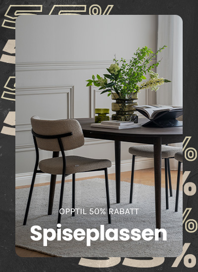 Spisebord med store rabatter