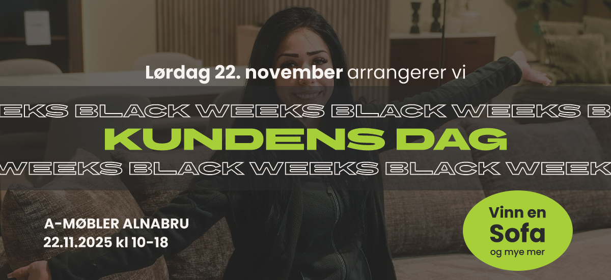Vinn en sofa i Kundens Dag
