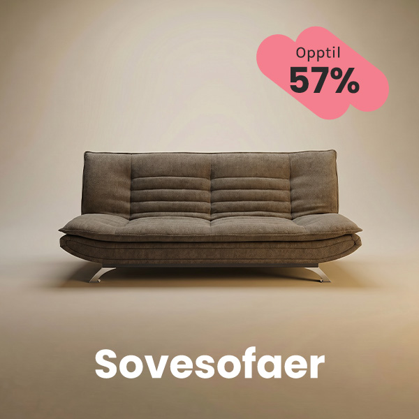 Sovesofaer på lager