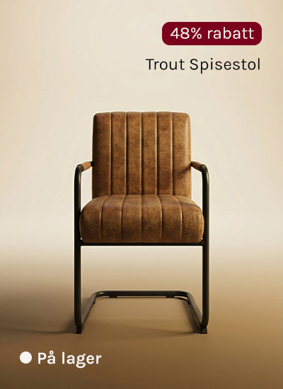 Trout spisestol på lager