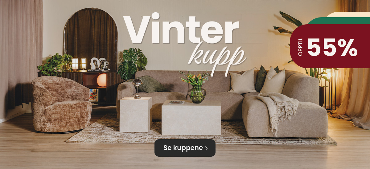 Vinterkupp med opptil 55% rabatt