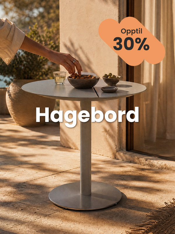 Hagebord på lager