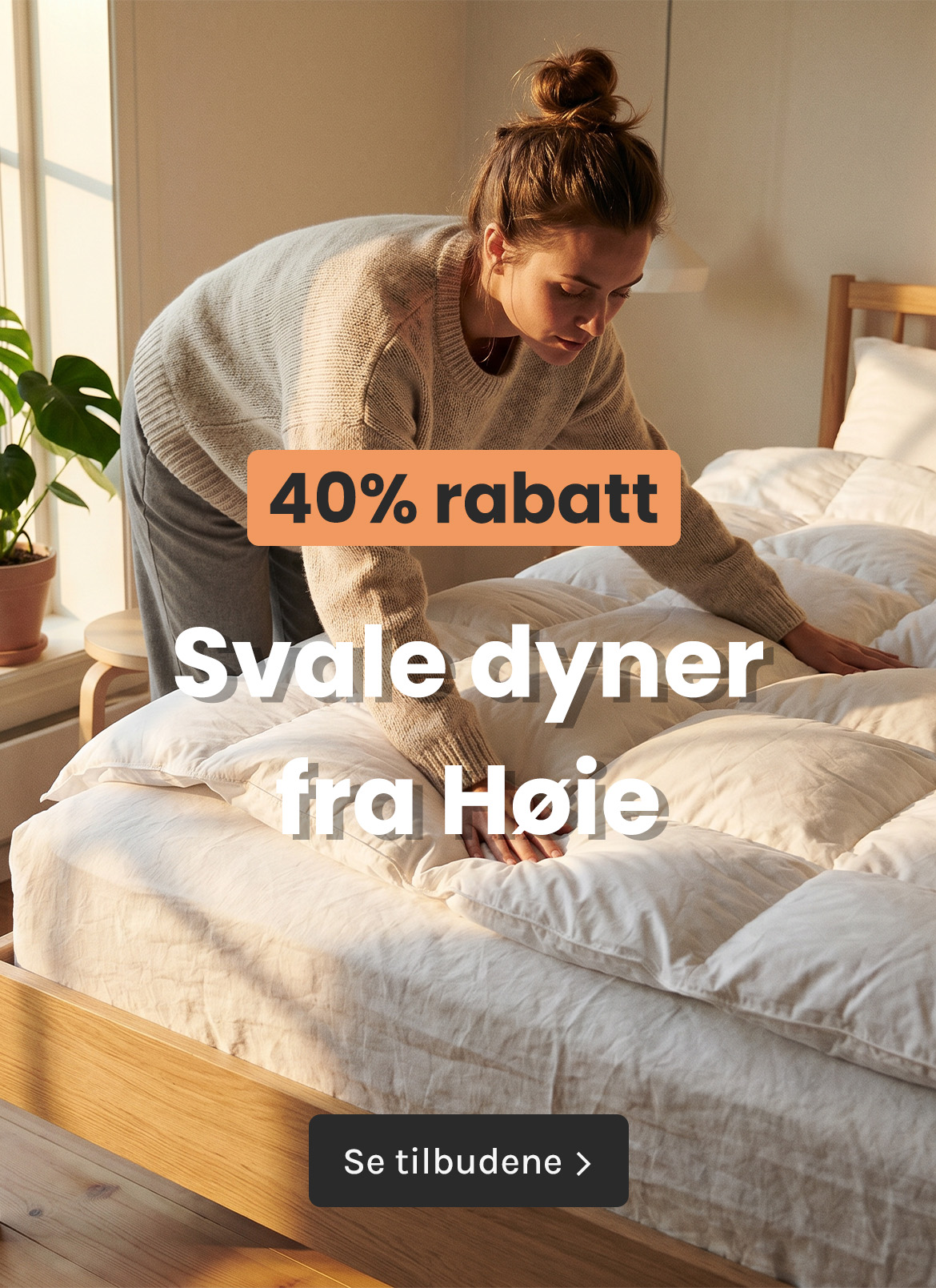 Høie - 40% på sommerdyner
