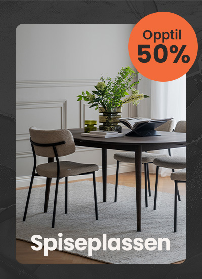 Spisebord med store rabatter