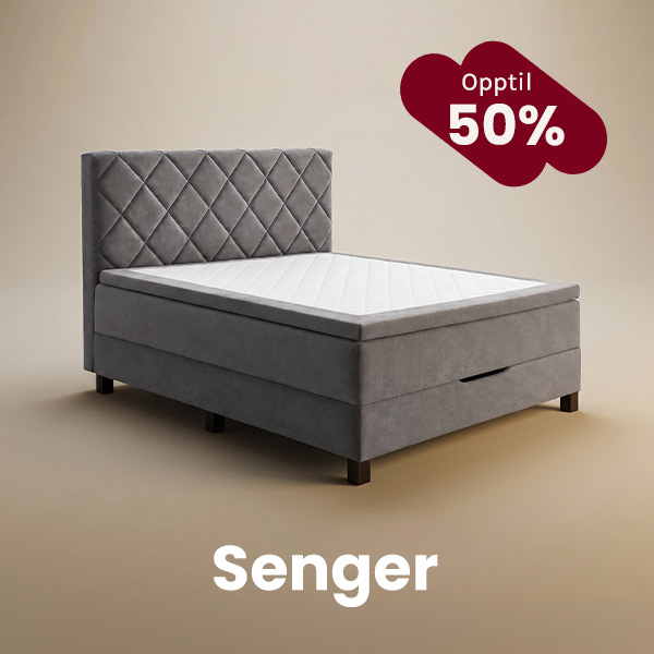 senger til gode rabatter