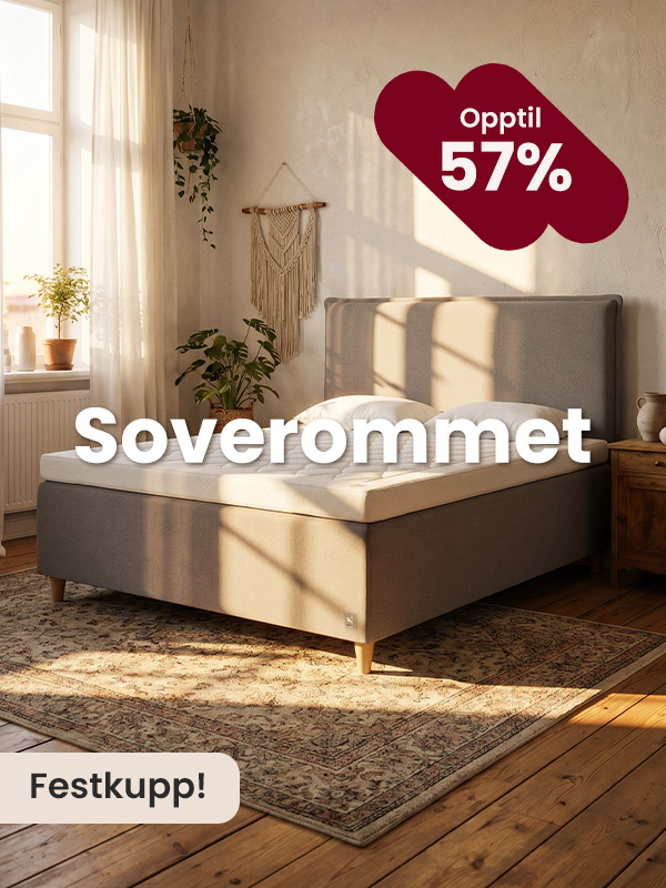 Festkupp til soverommet