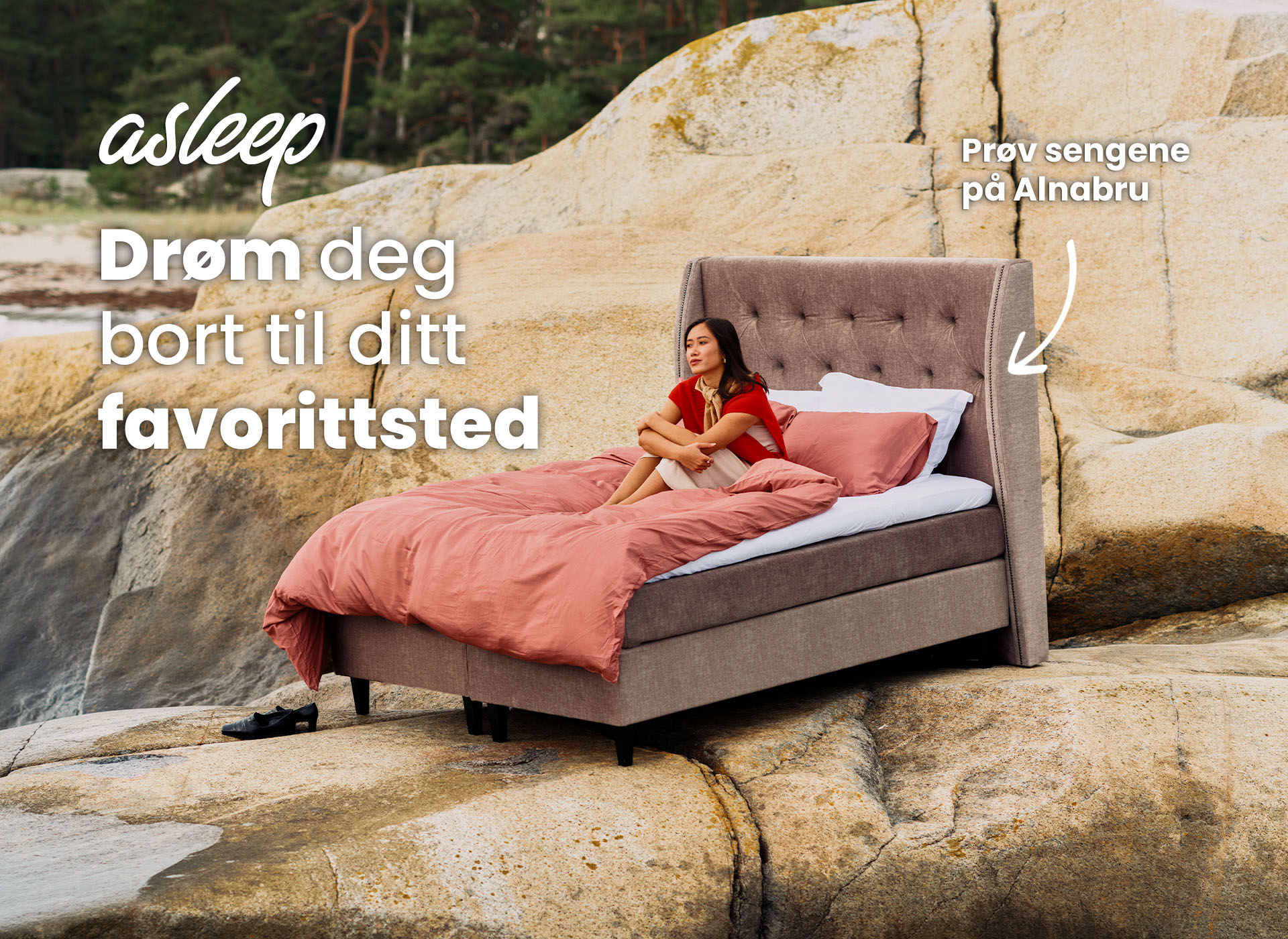 Se vår egne sengekolleksjon Asleep