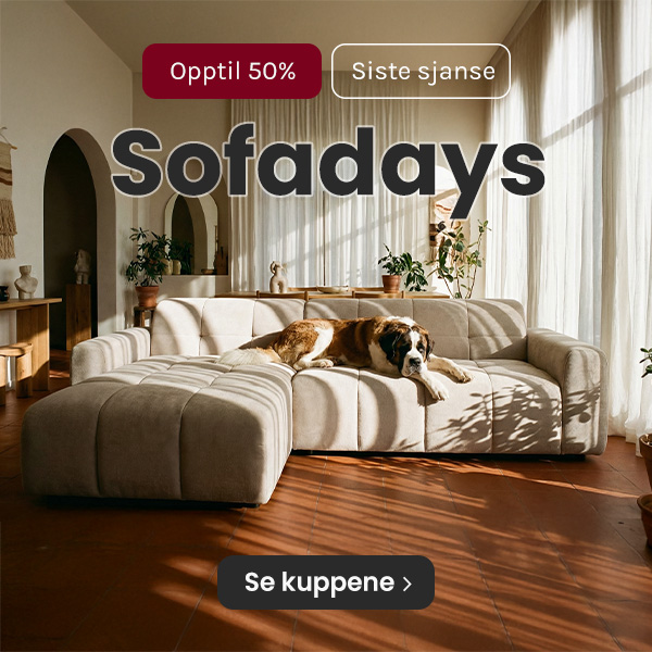 Sofadays med knallrabatter