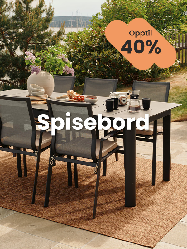 Spisebord med rask levering