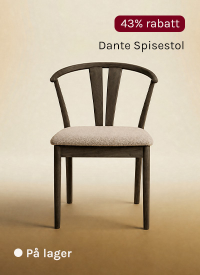 Dante spisestol til sommerkupp-pris