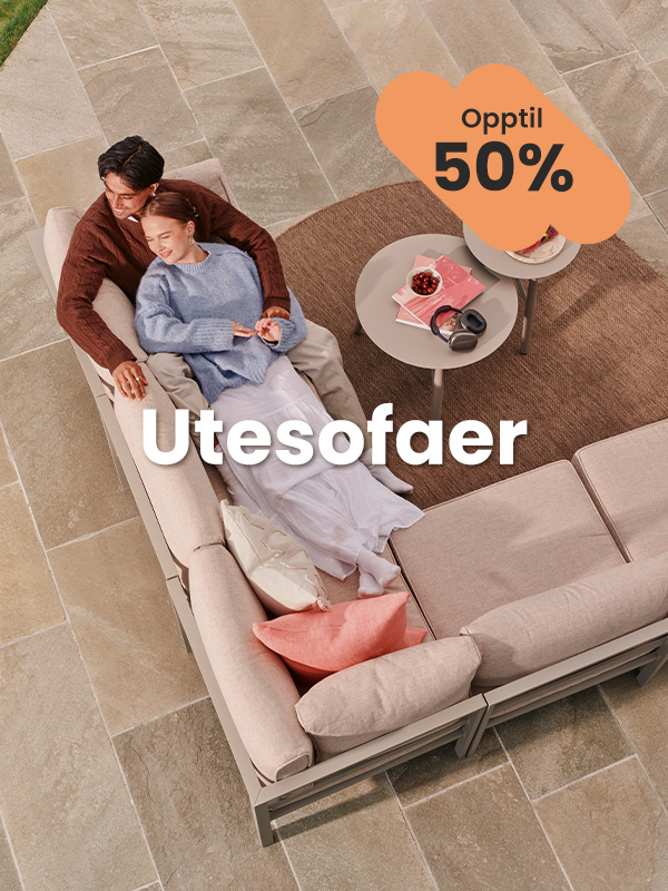 Utesofaer til gode priser