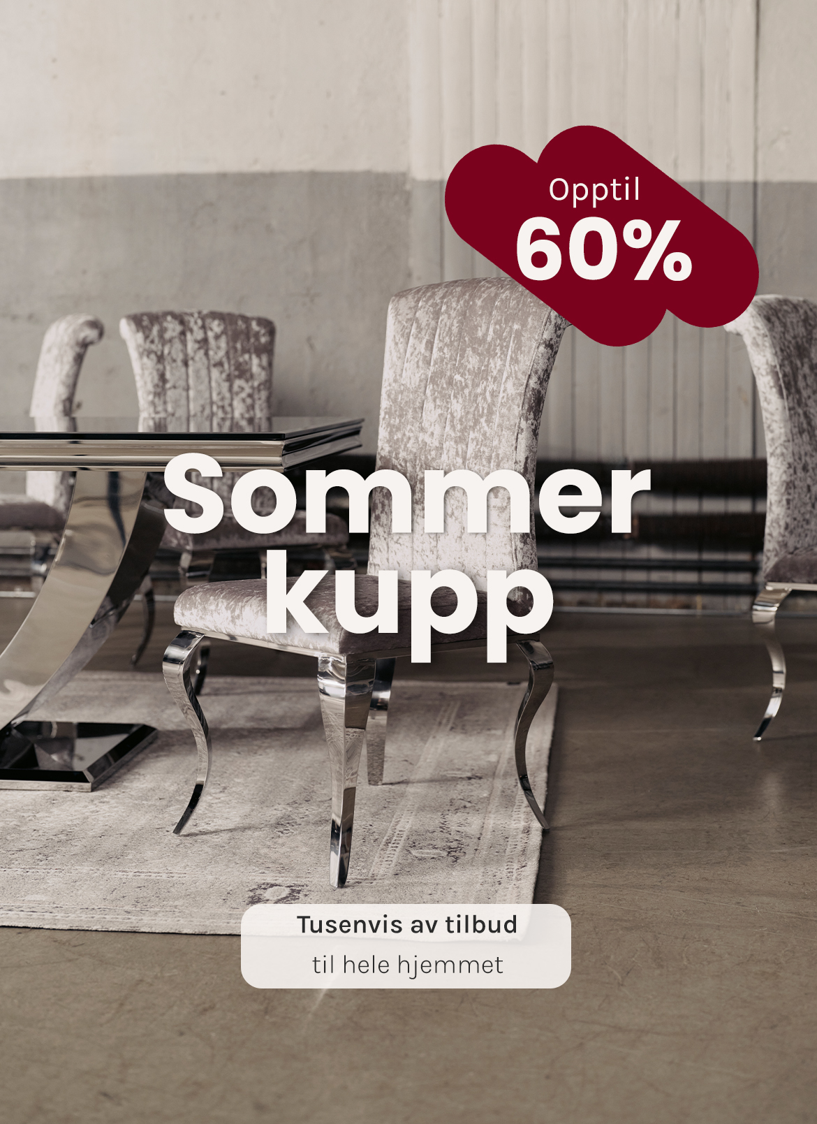 Sjekk sommerkuppene - Opptil 60% rabatt