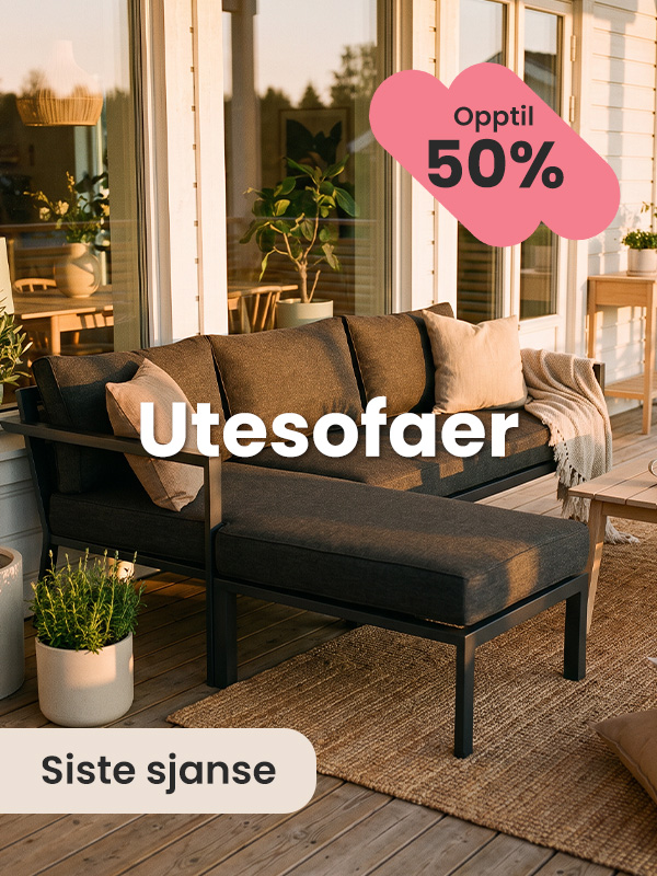 Utesofaer til gode priser