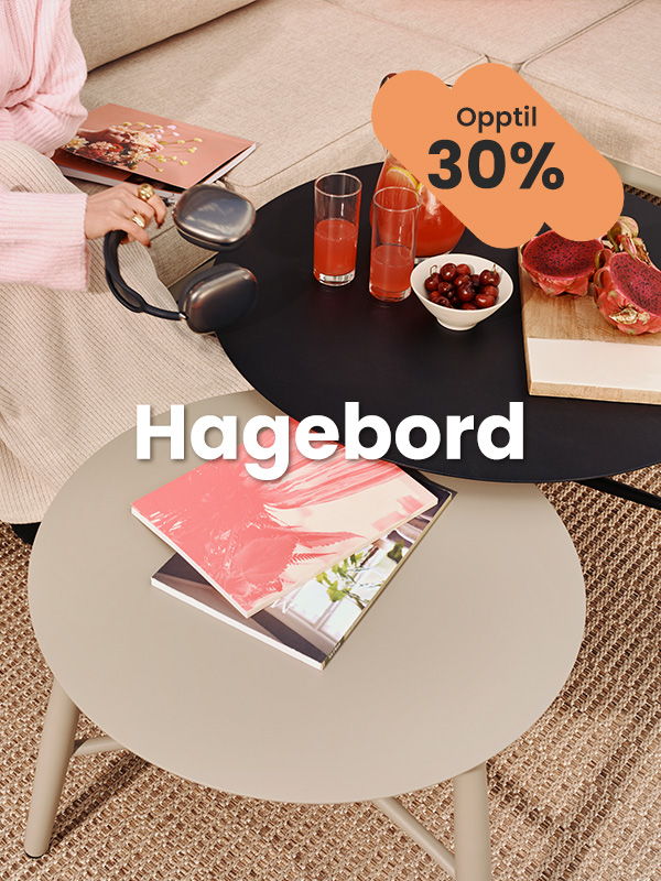 Hagebord på lager