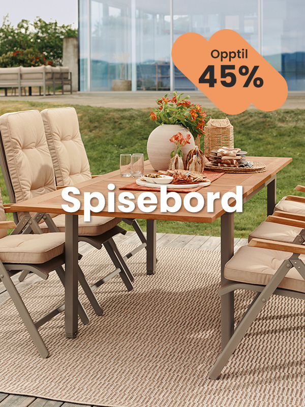 Spisebord med rask levering